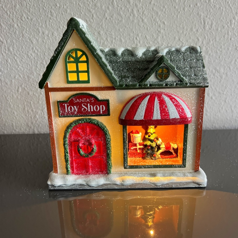 Target Bullseye Christmas Village Toy Shop
